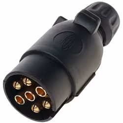 Вилка для прицепа 7-ми контактная Artway SC-100, KTC004F