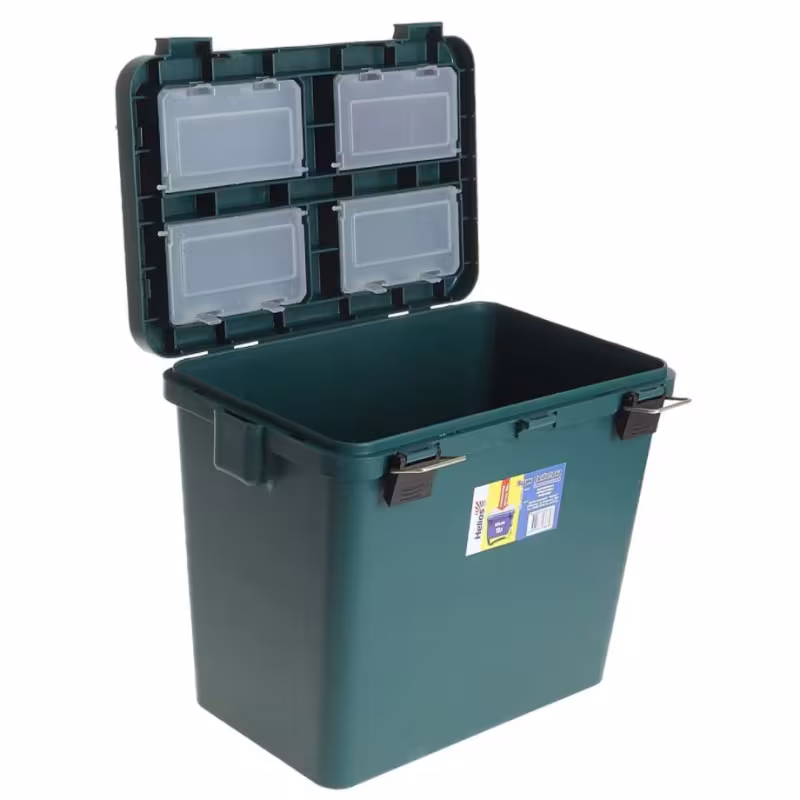 Ящик зимний (шарабан) Тонар, зеленый, 19 л