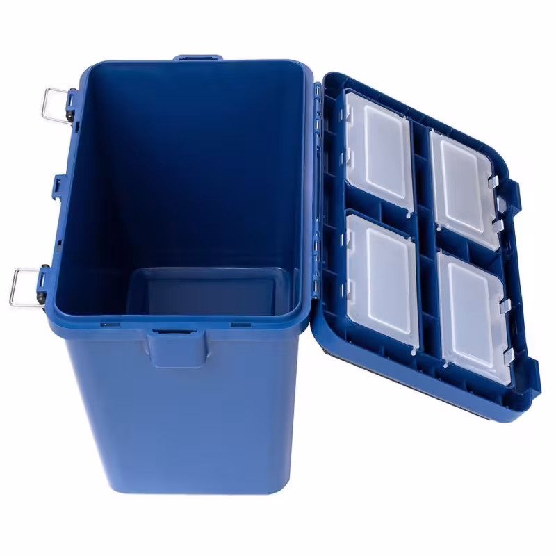 Ящик зимний (шарабан) Helios, синий, 19 л