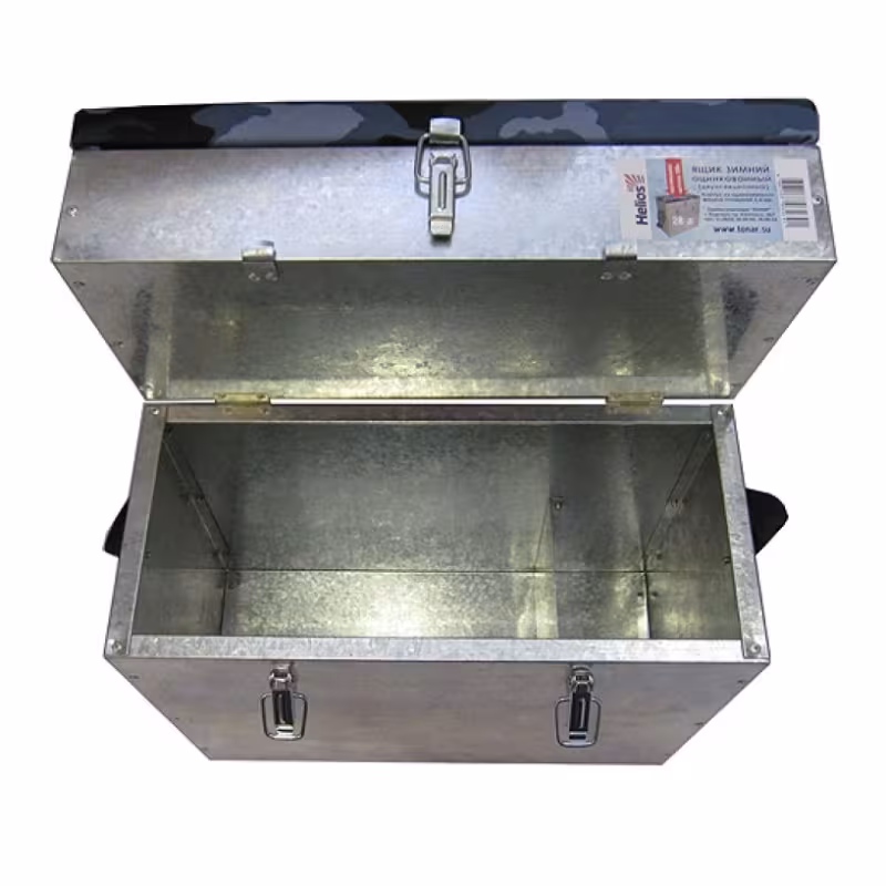 Ящик зимний (шарабан) Helios, оцинкованный, 28 л