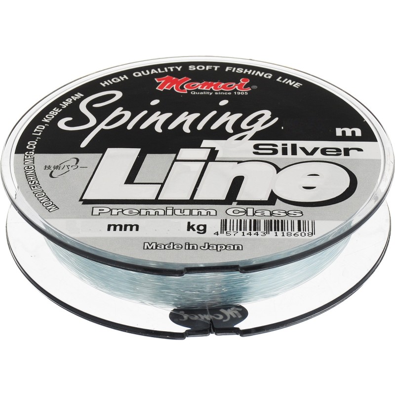 Леска монофильная Momoi Spinning Line Silver 0.27 мм, 8 кг, 150 м