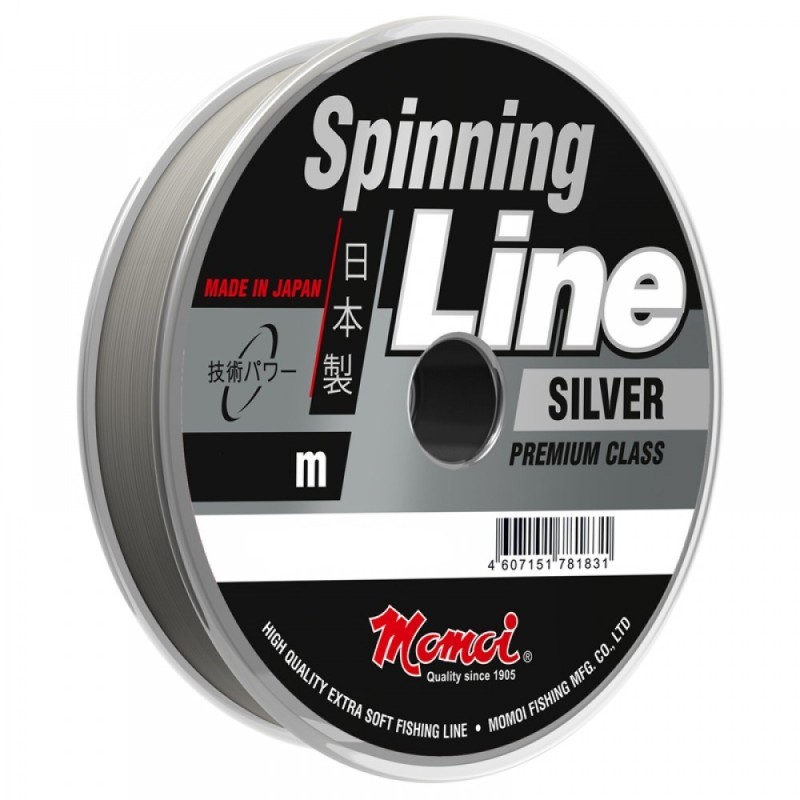 Леска монофильная Momoi Spinning Line Silver 0.33 мм, 12 кг, 150 м