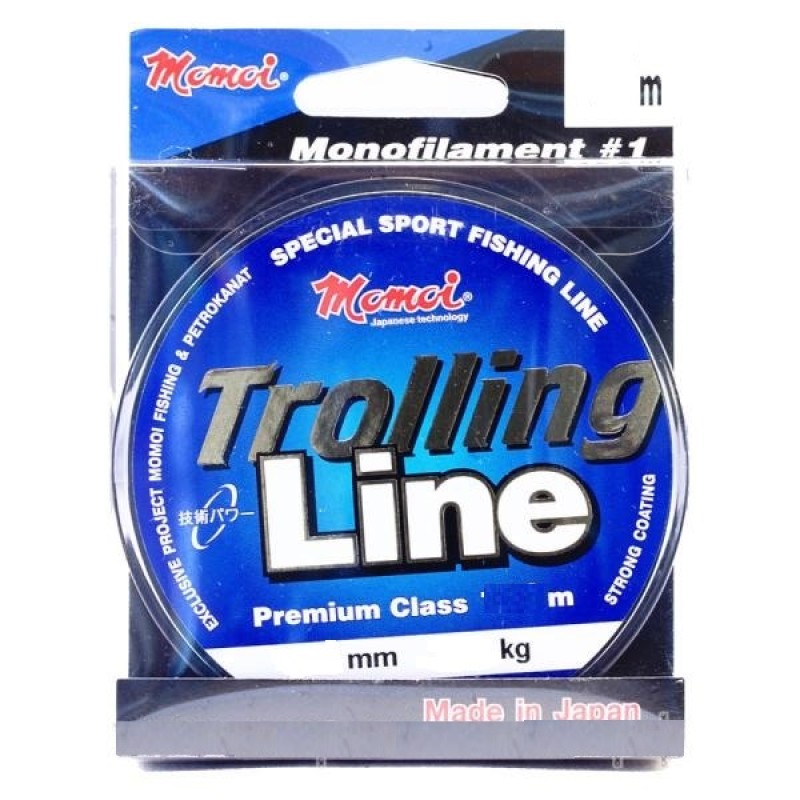 Леска монофильная Momoi Trolling Line 0.80 мм, 50 кг, 150 м