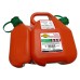 Канистра пластиковая для топлива DDE 240-614, оранжевый, 6/2.5 л