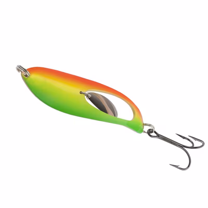 Блесна Kuusamo Taimen SUPER 75/17 (GR/FYe/FR-C)