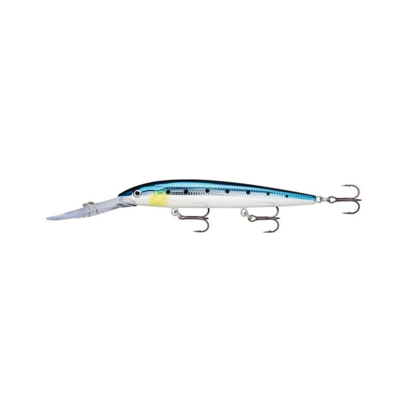 Воблер суспендер (нейтральный) Rapala Downdeep Husky Jerk DHJ12-BSRD, 120 мм, 15 г, цвет BSRD