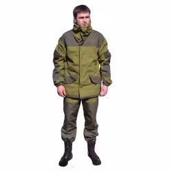 Костюм Prival Горка-3, ткань Палатка, хаки/серый, размер 56, 182 см