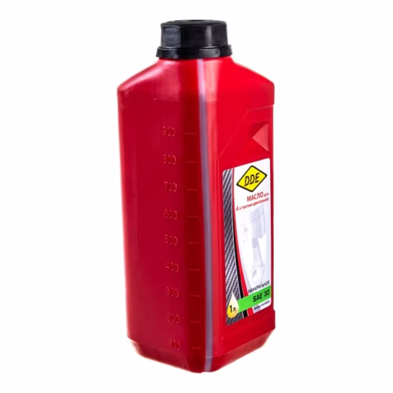 Масло моторное минеральное для 4Т двигателей DDE M-SAE30, 1 л