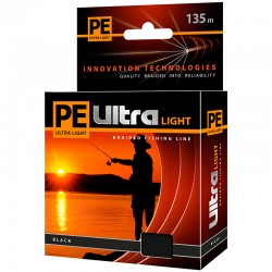 Шнур плетеный Aqua PE Ultra Light 0.04 мм, 3.1 кг, 135 м