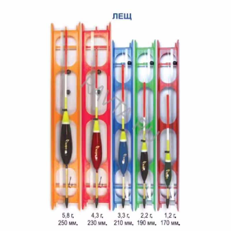 Набор Юного рыболова с попл. бамбук Лещ210 мм. 3,3 гр. ПИРС (1 шт.)