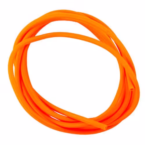 Кембрик флюор.d 0.8x1.5мм красный 10см(Три Кита) 1шт