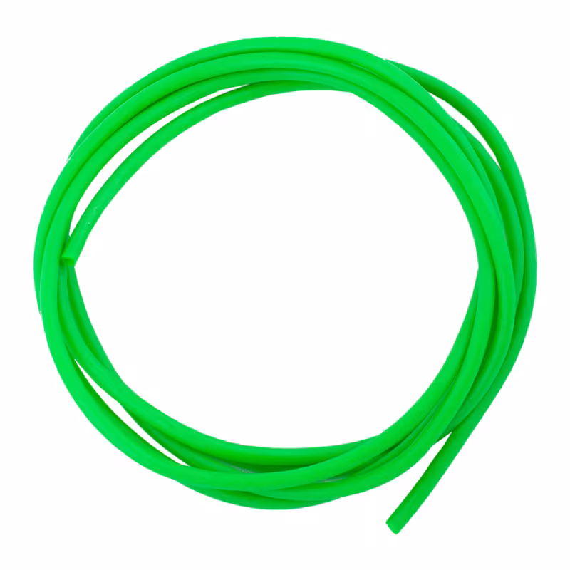 Кембрик флюор.d 0.8x1.5мм зеленый 1м(Три Кита) 1шт