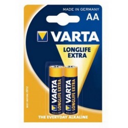 Батарейка VARTA Longlife Extra тип АА LR6/316 (блистер 2шт)