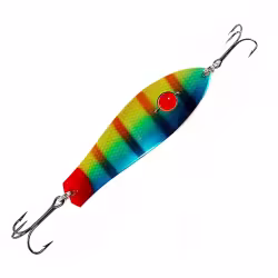 Блесна Kuusamo Professor 2, 90/18 (бусинка) BLU/GR-B