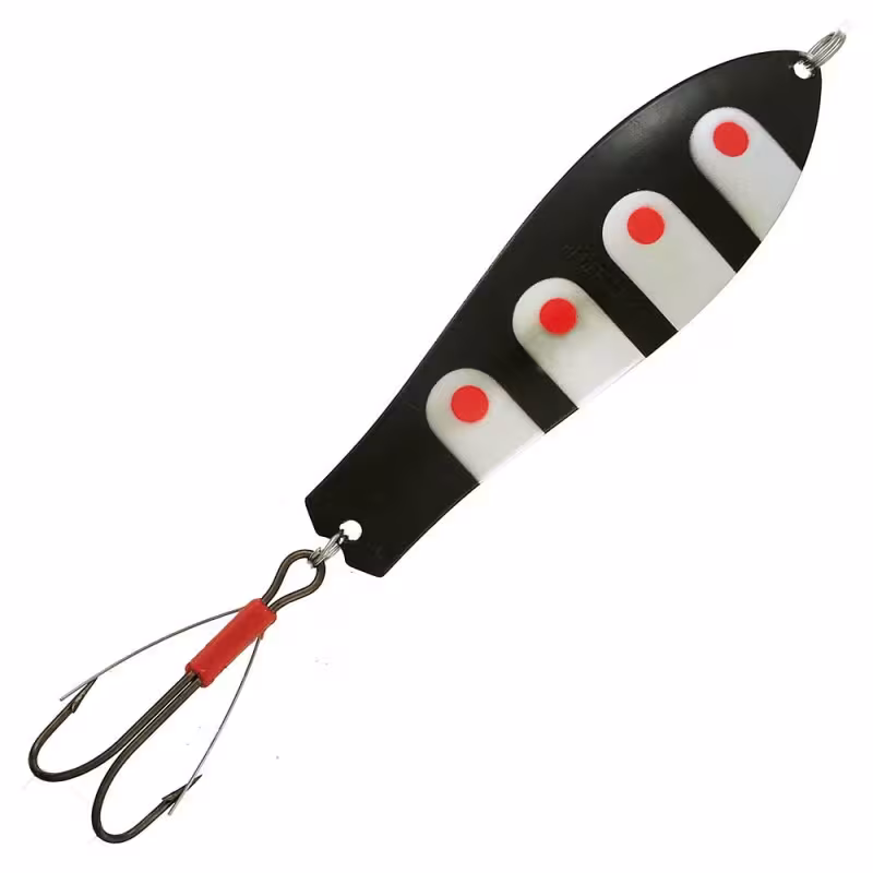 Блесна Kuusamo Professor 2, 90/18 (незацепляйка) BL/R/S-S