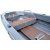 Лодка алюминиевая Рейд-370 S, серый