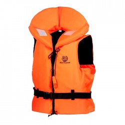 Жилет с воротником спасательный Marinepool Freedom 5000592, до 70 кг, оранжевый, ГОСТ Р58108-2019, подходит для ГИМС