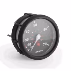 Спидометр Ultraflex 63203W 70 узлов, питание 12/24В, подсветка желтая