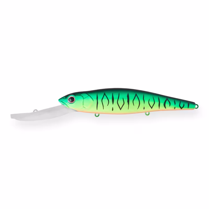 Воблер плавающий Strike Pro Deep Jer-O Minnow 130, 130 мм, 31 г, цвет GC01S