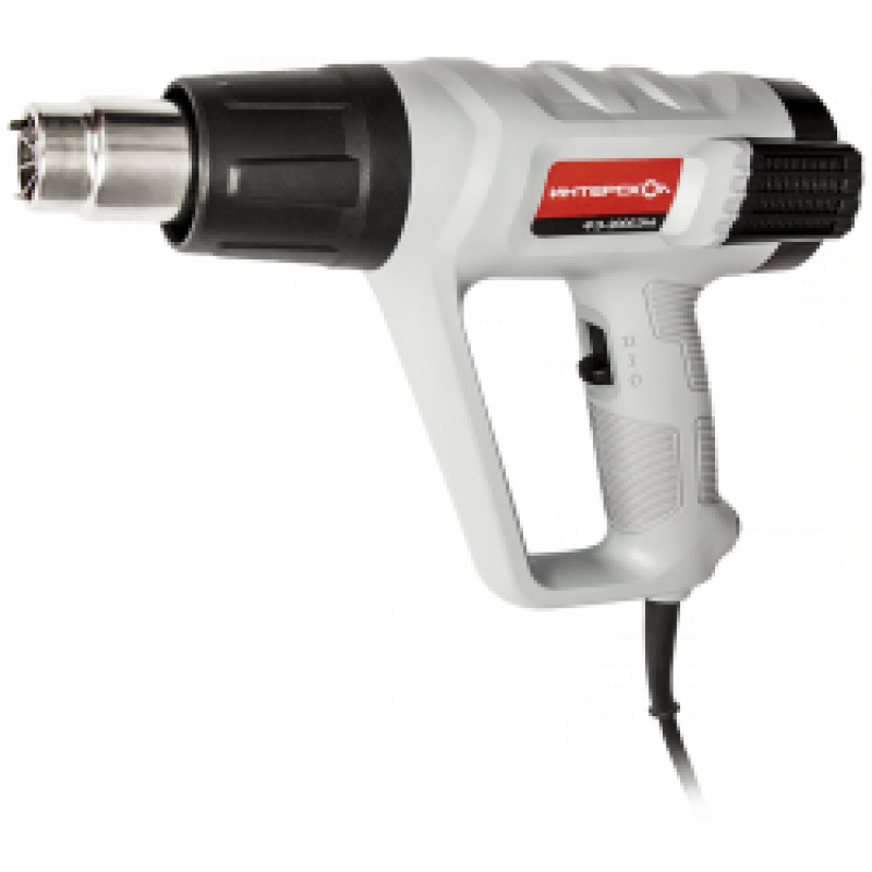 Фен строительный сетевой Интерскол ФЭ-2000ЭМ