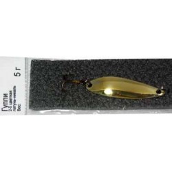 Блесна Гуппи 5гр жел/белая