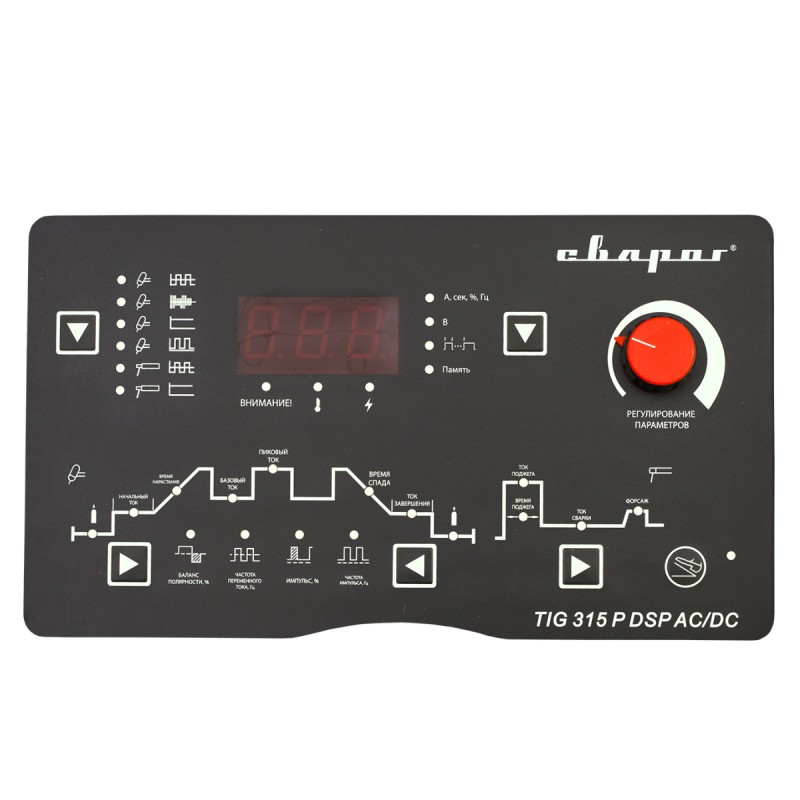 Сварочный инвертор Сварог TIG 315 DSP AC/DC E106