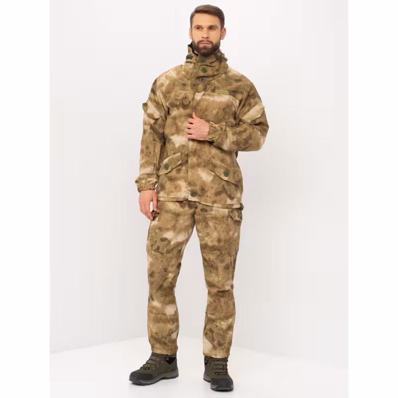 Костюм мужской Huntsman (Восток) Горка -3, ткань Рипстоп, малахит, размер 44-46 (S)