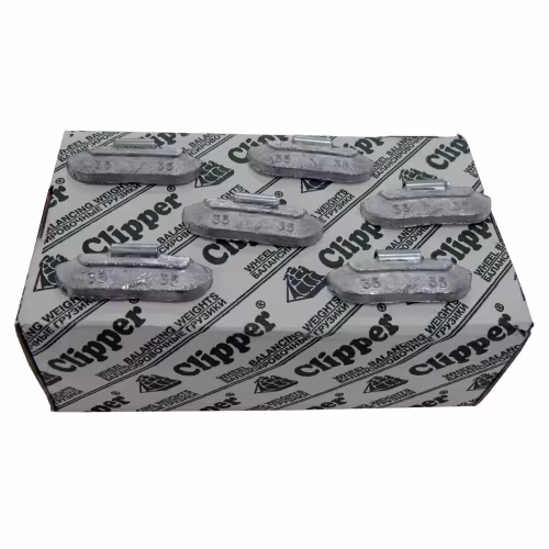 Грузики балансировочные для стальных дисков Clipper 35 г (50 шт.)