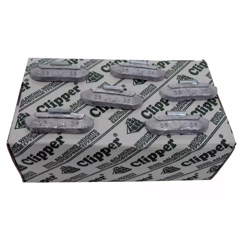 Грузики балансировочные для стальных дисков Clipper 35 г (50 шт.)