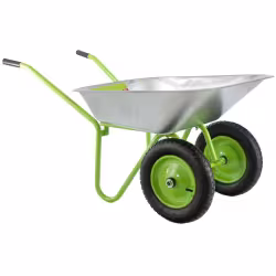 Тачка садовая двухколесная СИБРТЕХ, 65 л 