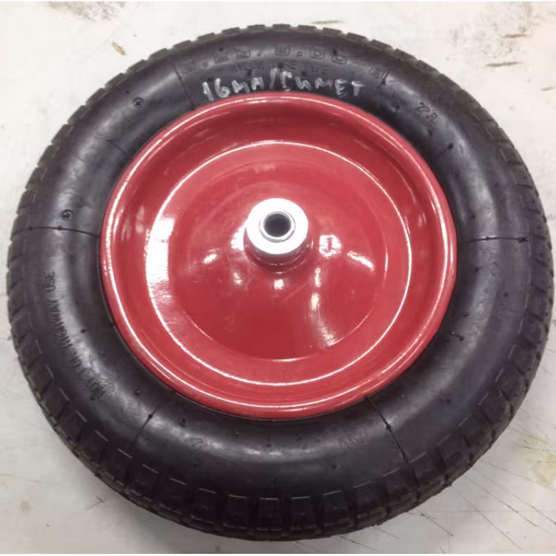 Колесо пневматическое для тачки 3.25/3.00-8, 20мм, симметричная ступица