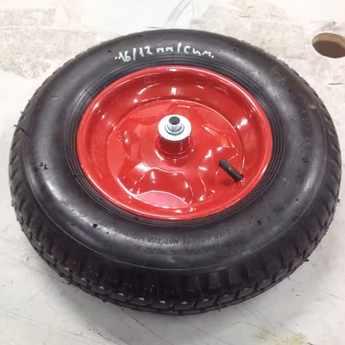 Колесо пневматическое для тачки 4.00/4.80-4, 16/12мм, симметричная ступица