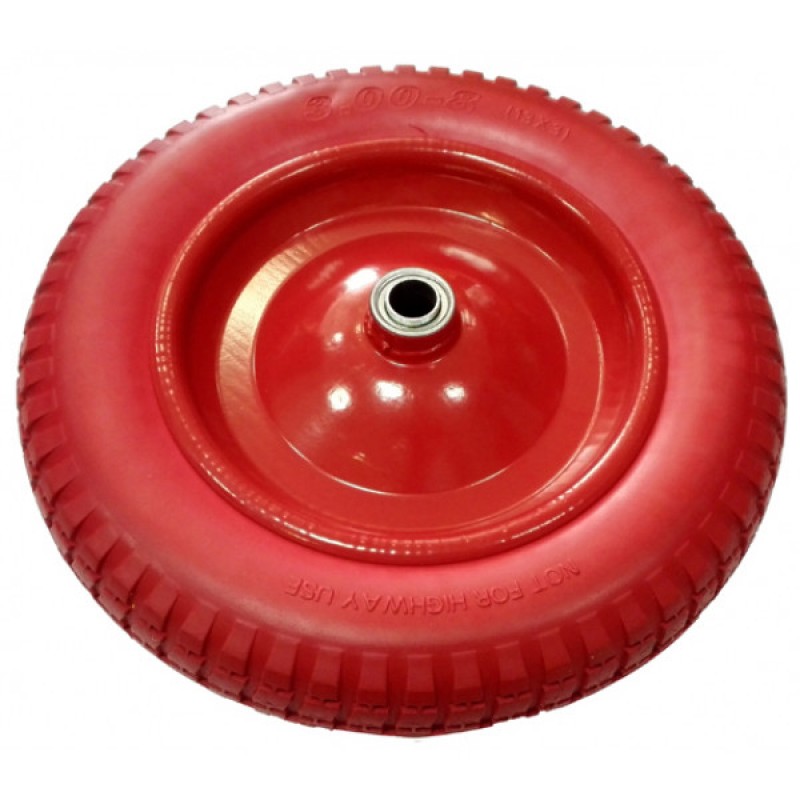 Колесо пенополиуретановое для тачки 3.25/3.00-8, 20мм