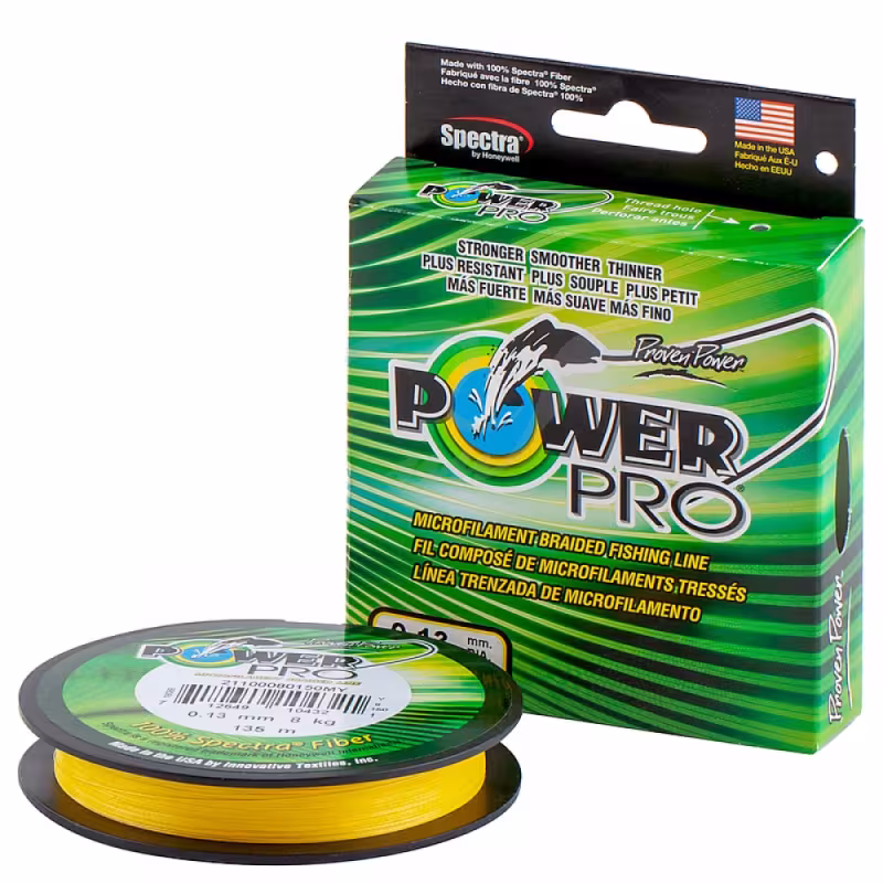 Леска плетеная  Power Pro 0.06 мм, 3 кг, 135 м