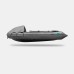 Надувная лодка ПВХ Gladiator E350PRO, НДНД, темно-серый
