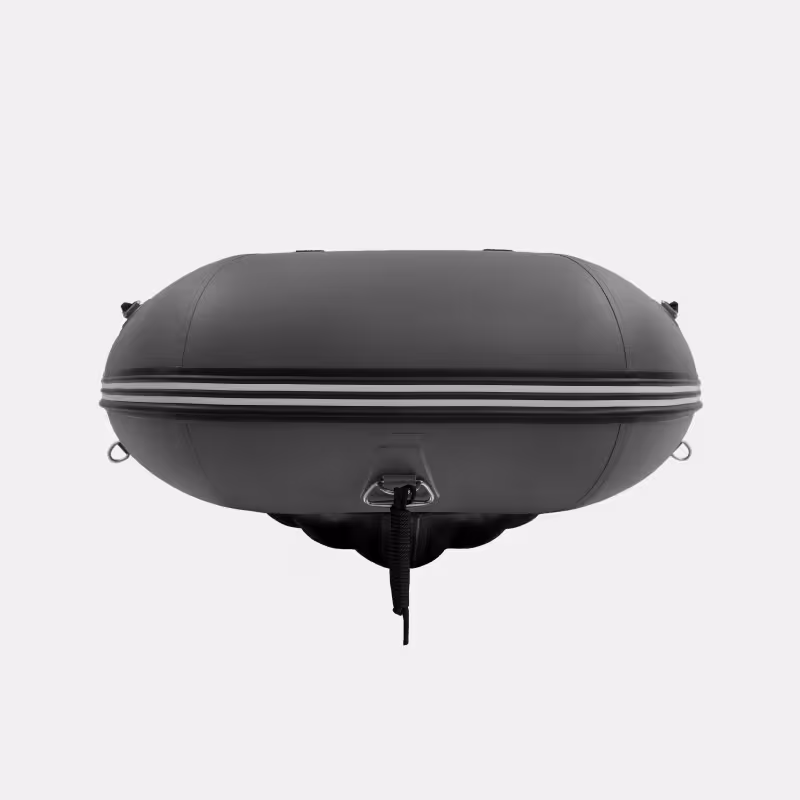 Надувная лодка ПВХ Gladiator E350PRO, НДНД, темно-серый