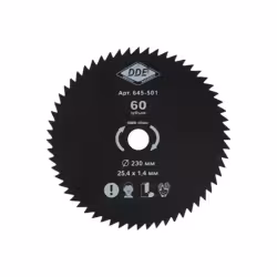 Нож триммерный DDE Wood Cut 645-501, 230х25,4 мм