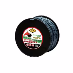 Корд триммерный армированный DDE Hard Line, круглый, 3,0мм*120м