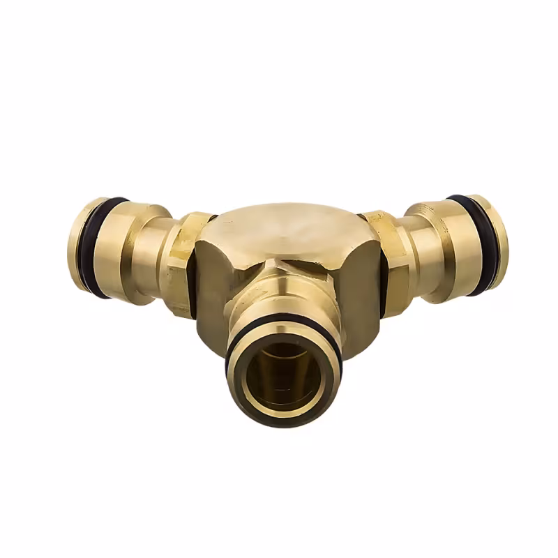 Штуцер для шланга Quattro Elementi, БРС папа - тройник