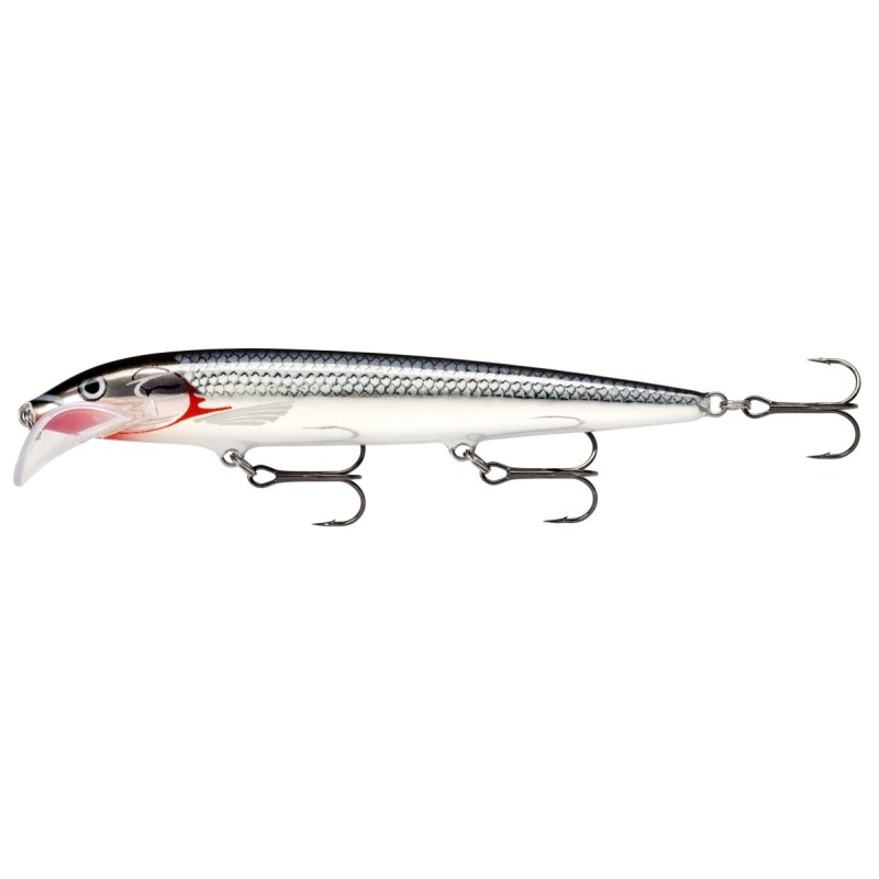 Воблер плавающий Rapala Scatter Rap Husky13 SCRH13-S, 130 мм, 12 г, цвет S