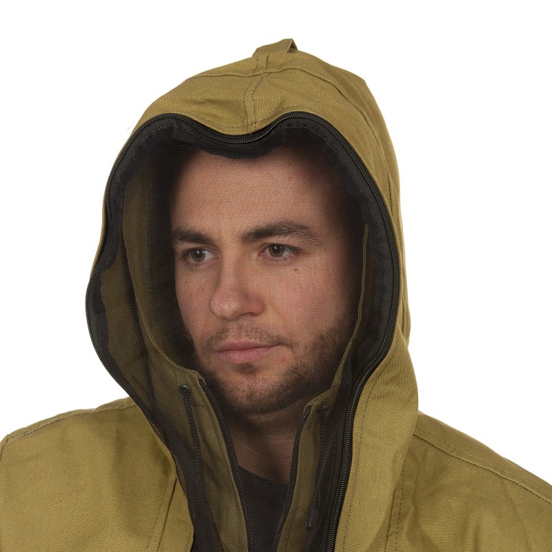 Костюм антимоскитный Huntsman (Восток) Антигнус-Люкс, ткань Палатка, хаки, размер 44-46, 170 см