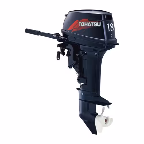 Лодочный мотор 2-тактный Tohatsu M 18 E2S, 18 л.с.
