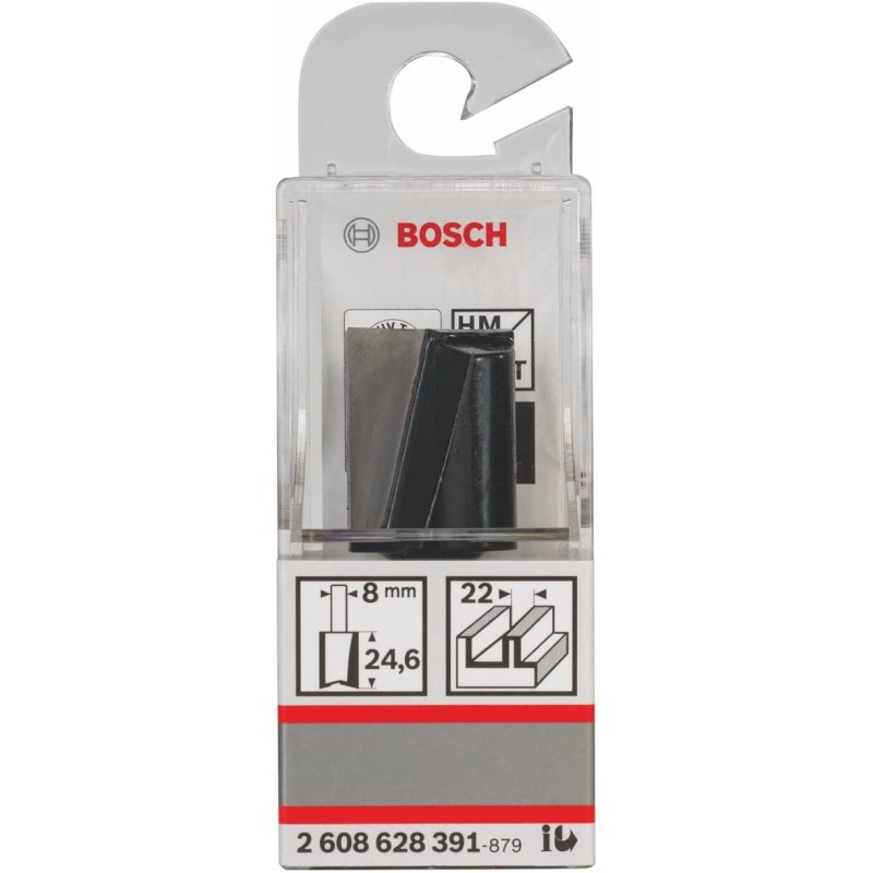 Фреза пазовая Bosch 2608628391, D=22 мм