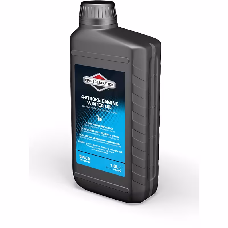 Масло моторное синтетическое зимнее для 4Т двигателей Brigss&Stratton 5W30, 1л