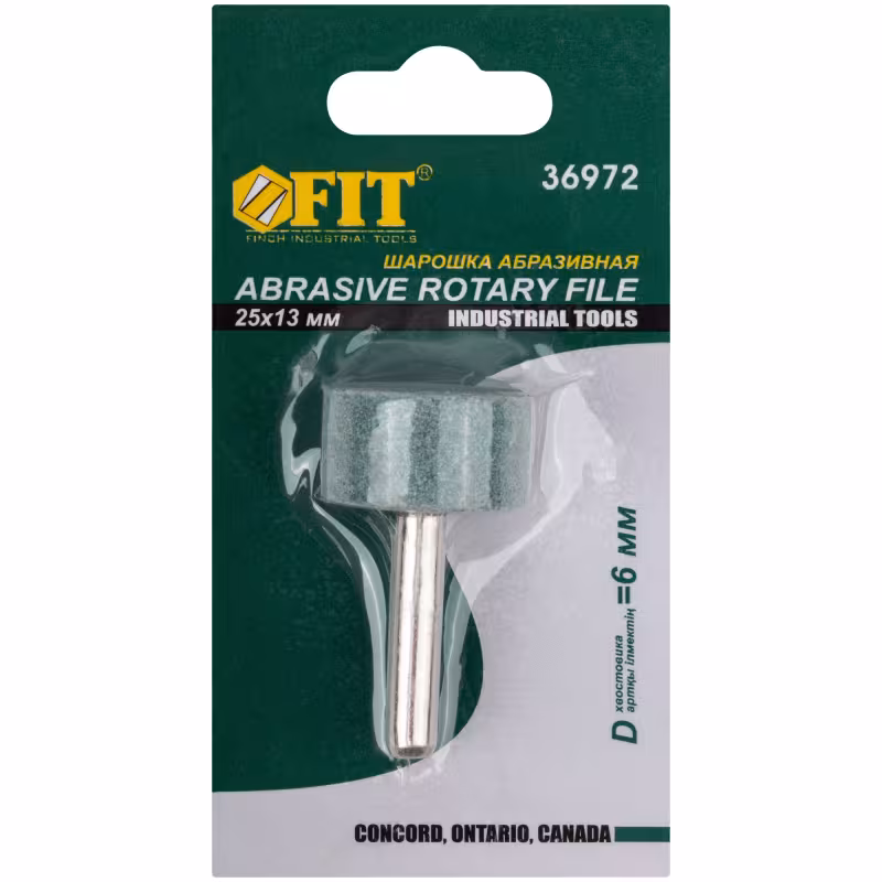 Шарошка абразивная по камню, мрамору, кафелю Fit 36972