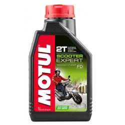 Масло моторное полусинтетическое для 2Т скутеров Motul Scooter Expert , 1л