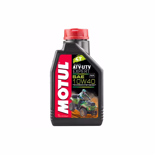 Масло моторное полусинтетическое для 4Т двигателей Motul ATV-UTV Expert 10W40, 1л