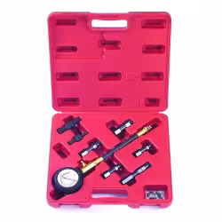 Набор для измерения компрессии бензиновых двигателей Force 909G1