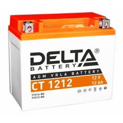 Аккумулятор Delta CT1212, 12Ah, 12V