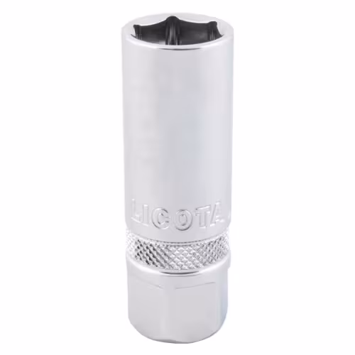 Головка свечная пружинная Licota ATF-4007A, 6-гранная, 16 мм, 1/2"